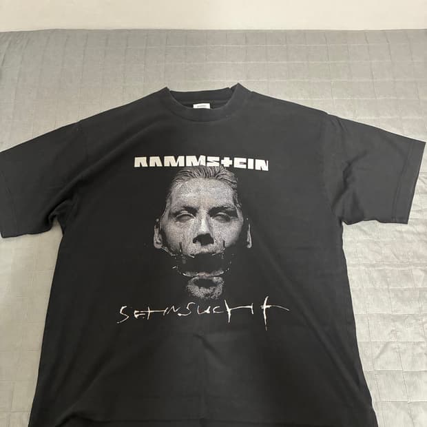 [XS] 베트멍 람슈타인 반팔 티셔츠