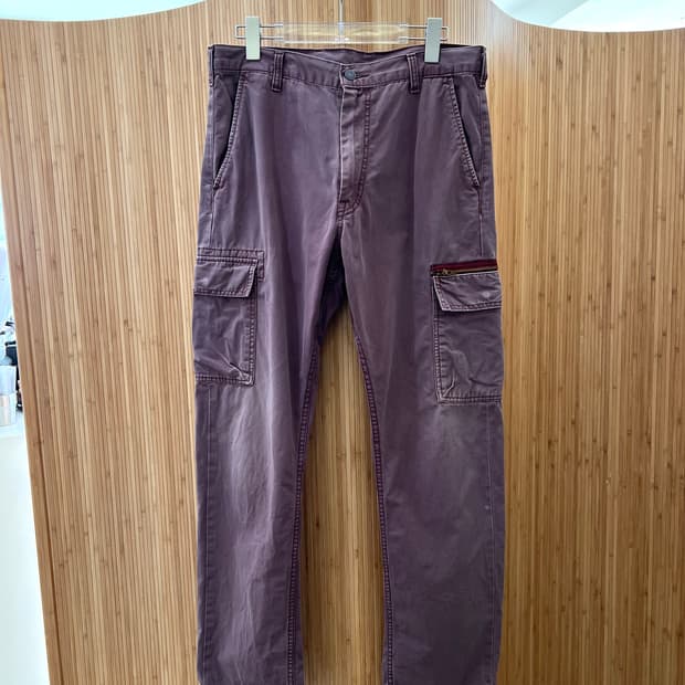 리바이스 levis 카고바지 스모키핑크 판매