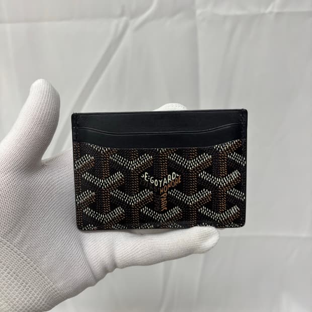 [상태굿] 고야드 생쉴피스 카드지갑 블랙 [os]