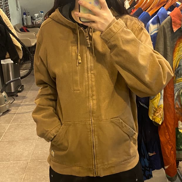 [NO.9] VTG 후드집업 브라운
