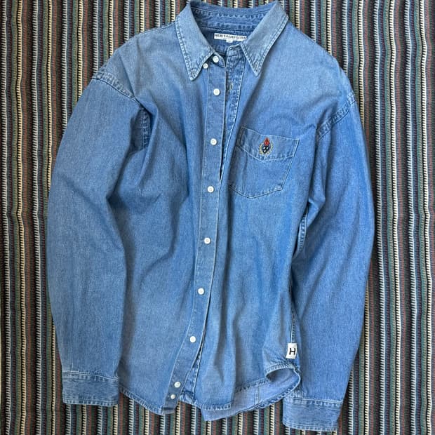 헤리티지플로스 데님 셔츠