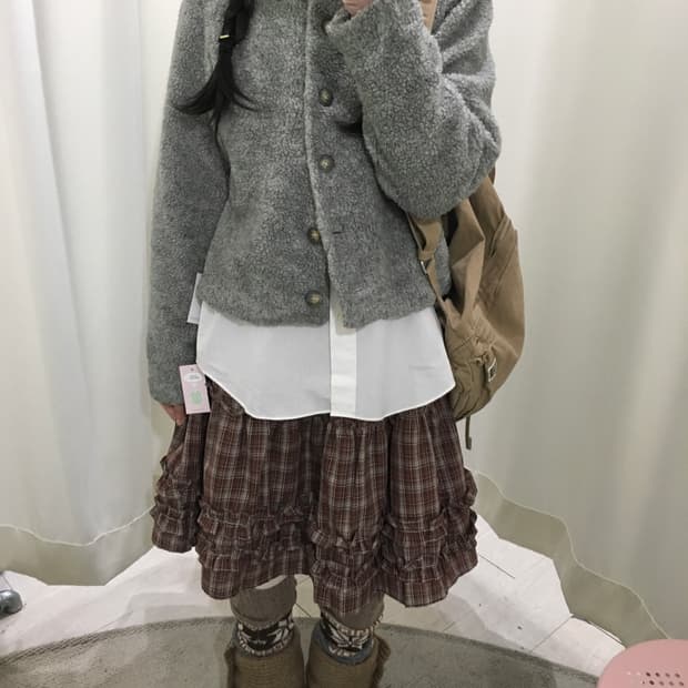 데일리 모리 플리스 자켓