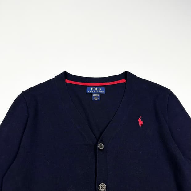 폴로 랄프로렌 포니 키즈 네이비 가디건 (실측 XS 여성추천)