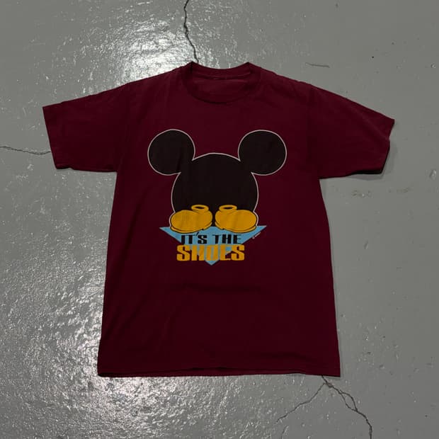 Vintage Disney Velva Sheen Mickey Mouse