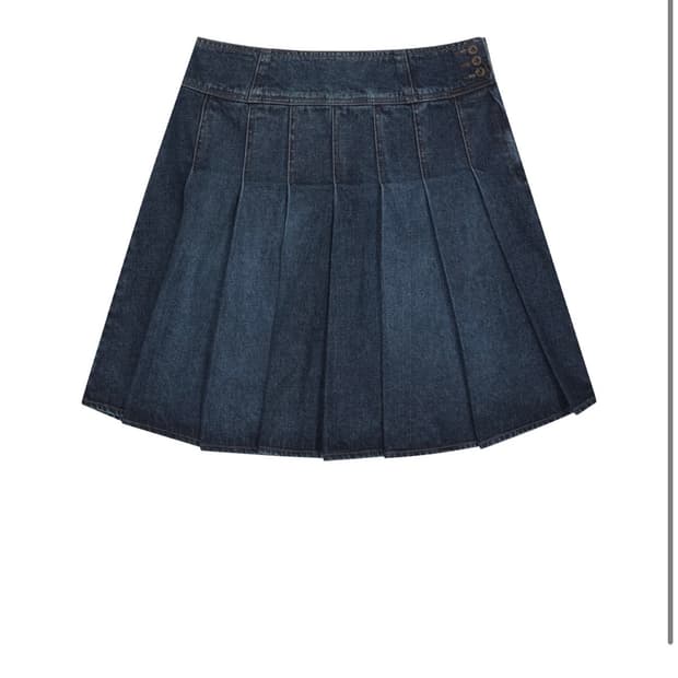코이세이오 DEEP DENIM PLEATS SKIRT 데님 스커트 1
