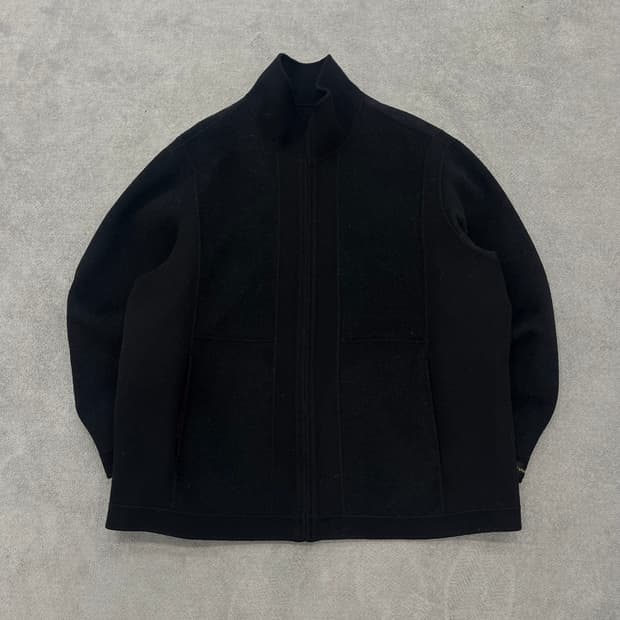 105 파크랜드 울 하이넥 집업자켓