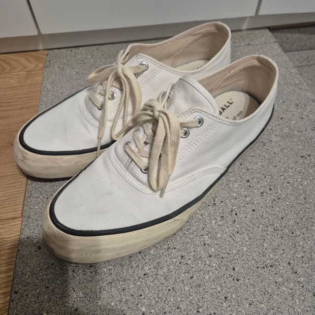 캐치볼 캔버스 스니커즈 화이트 280mm