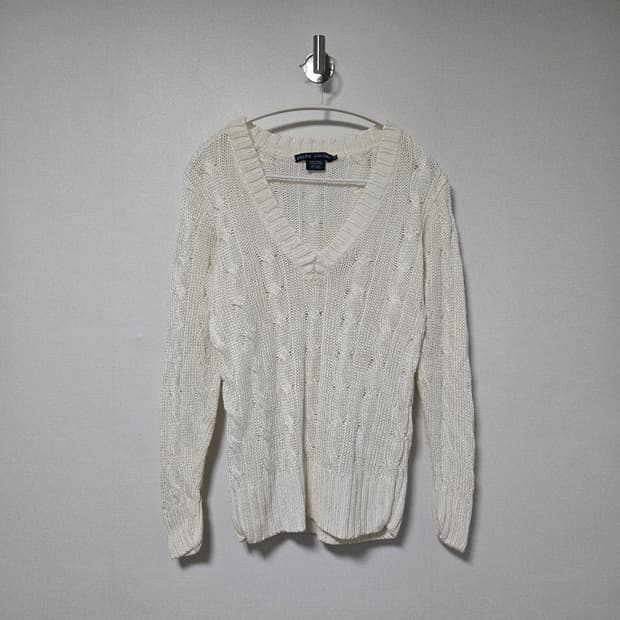 랄프로렌 린넨 브이넥 니트 / 여성 니트/ 여자 니트 