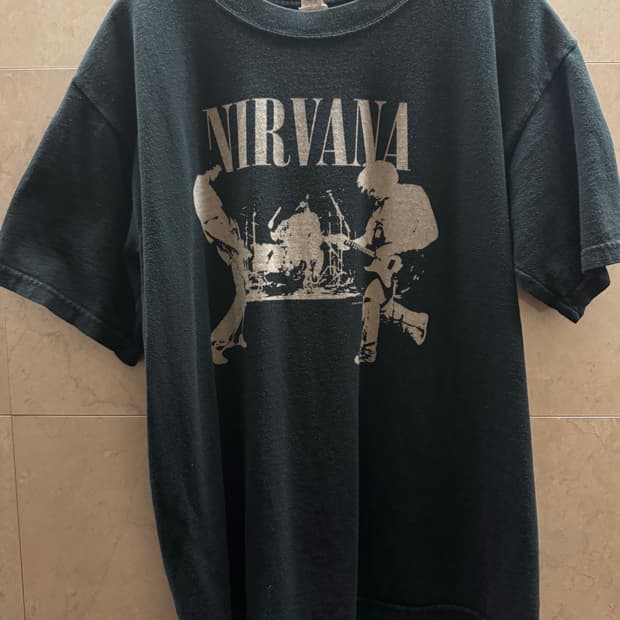 너바나 반팔티셔츠(리프린트)