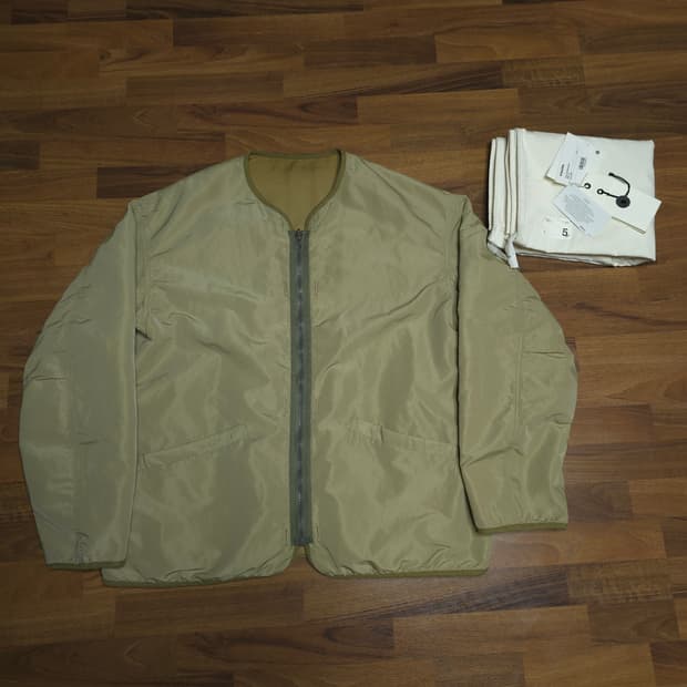 [5]비즈빔 22aw spot 아이리스 자켓 카키 visvim iris