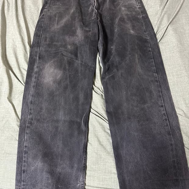 리바이스550 흑청 38/32 착샷O