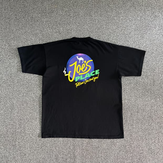 90s 빈티지 카멜 Joe 프로모 티셔츠