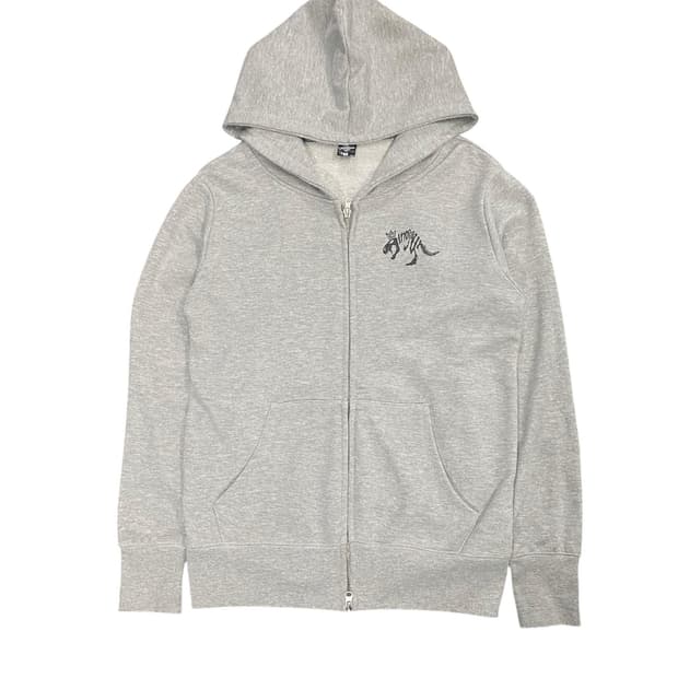 Live dinosaur 백로고 프린팅 디테일 투웨이 후드집업