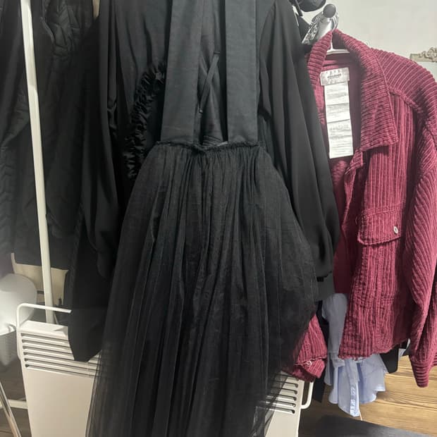 꼼데가르송 튤 원피스