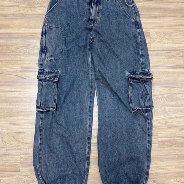 Sculptor 데님 카고 바지