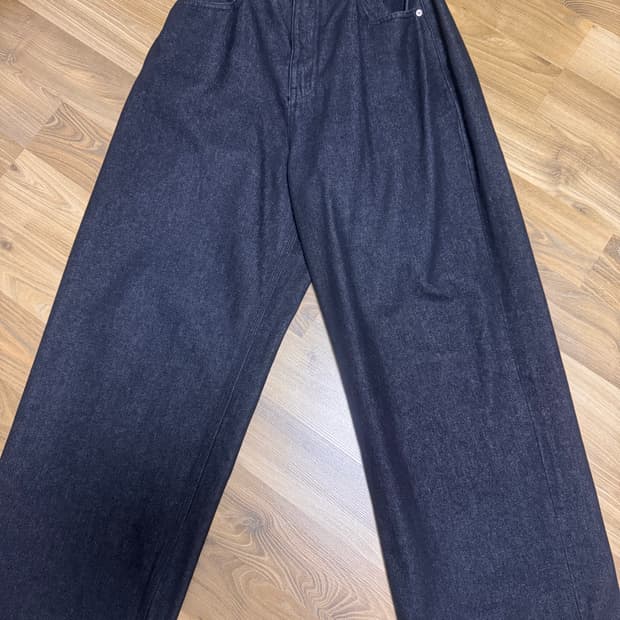 노운 와이드데님 