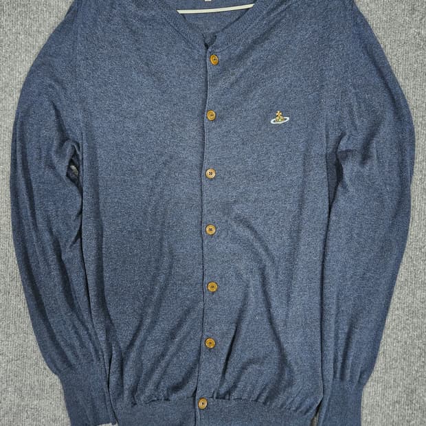 비비안 웨스트우드 남색 가디건 L 급처