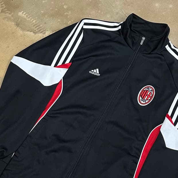 105 아디다스 AC밀란 트랙탑 져지