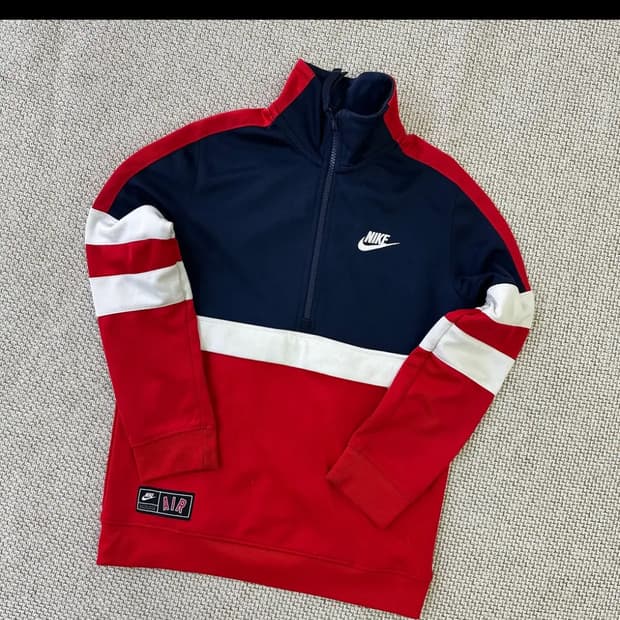 나이키 하프 집업 져지