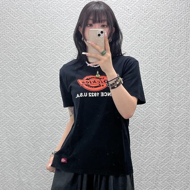 디키즈 올드스쿨 레트로 키치 빈티지 반팔티 90 C11392