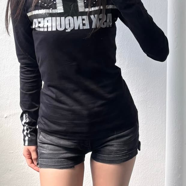 ASK Black Long Sleeve