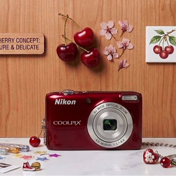 [희귀🍒/미사용급] 니콘 쿨픽스 L31 레드❤️