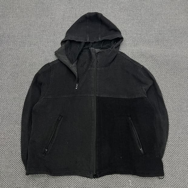 라퍼지스토어 사선지퍼 후드집업