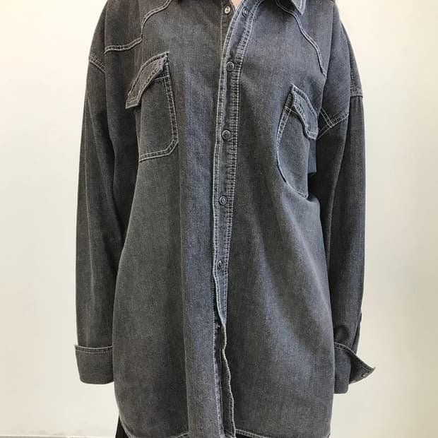 jpn gray cotton shirt