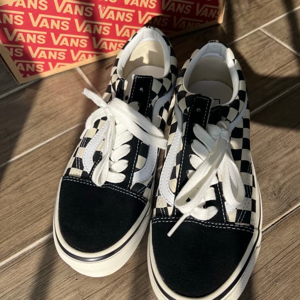 (235,240 새거) 반스 올드스쿨 36dx 체커보드 새상품