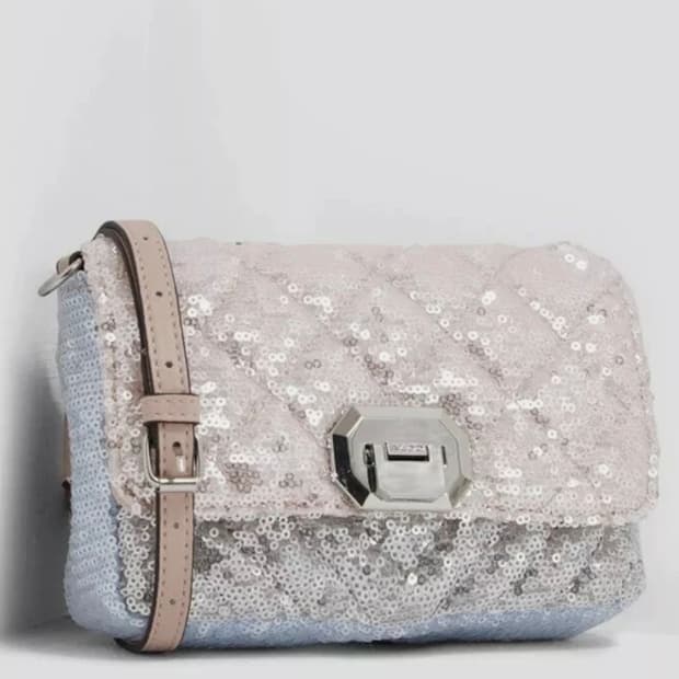 ALDO 스팽글 퀼팅 숄더백 새상품 가격인하