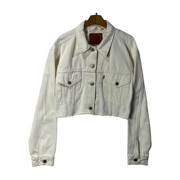 [Levi's] 리바이스 프리미엄 빅E 크롭 데님 자켓
