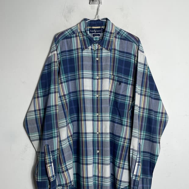 폴로 랄프로렌 체크 셔츠