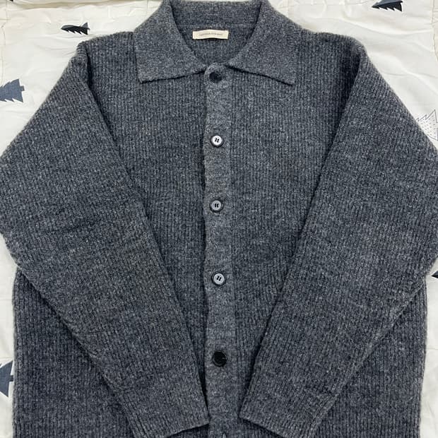 라퍼지스토어 니트 가디건 차콜 L
