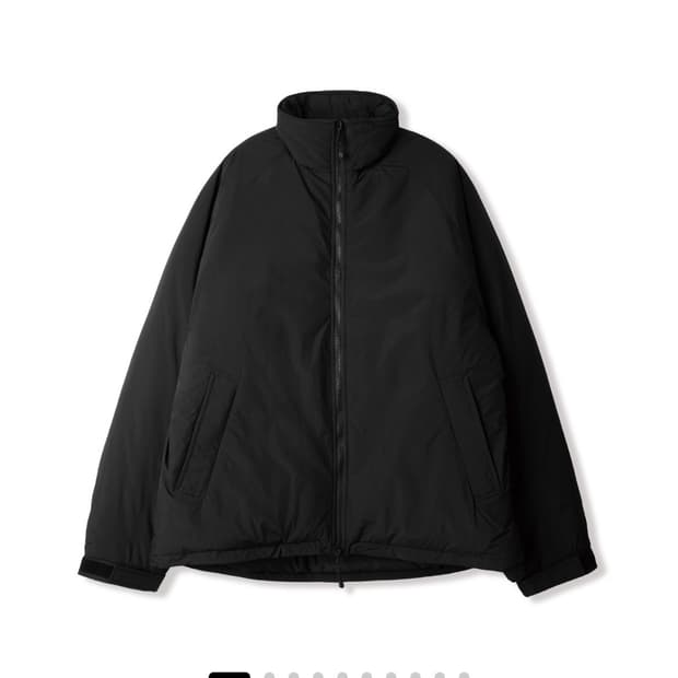 스테디에브리웨어 라이트 패디드 자켓 블랙 3사이즈