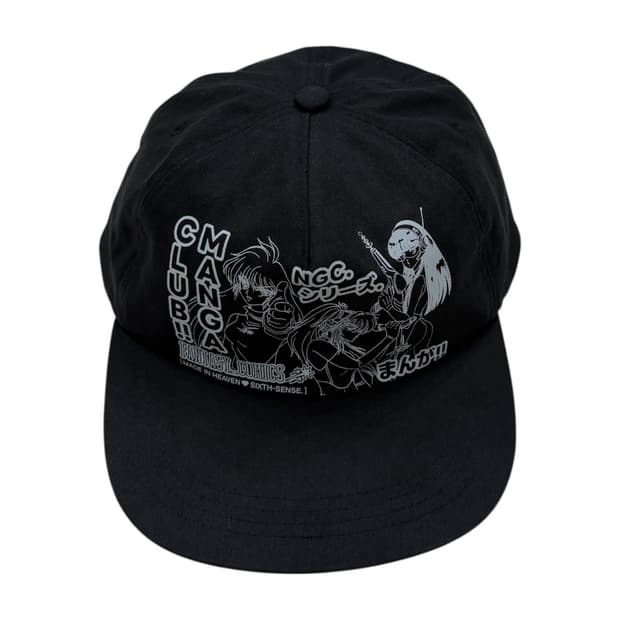 나이스고스트클럽 망가클럽 걸스 캡 모자 블랙