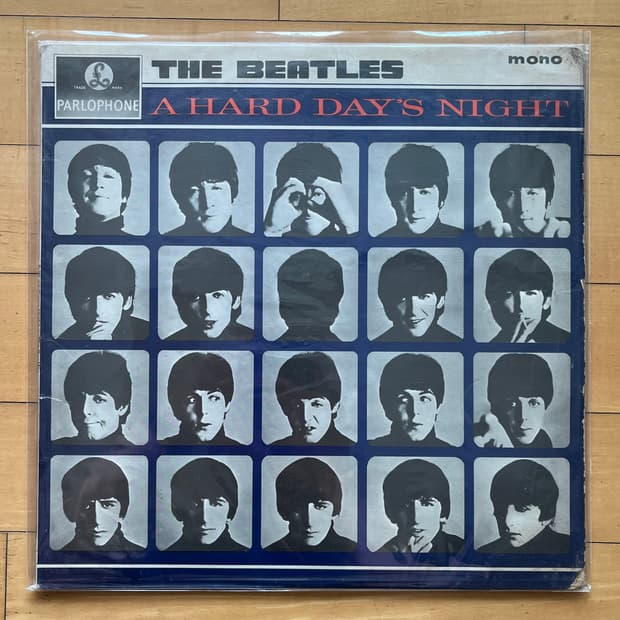 비틀즈 A Hard Day’s Night UK Mono LP