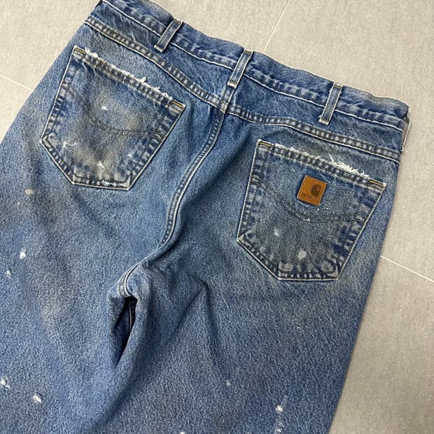 (허단46)칼하트 커스텀 데님-M2019