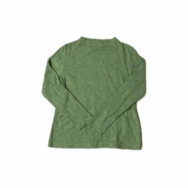 빈티지 긴팔 티셔츠 그린
