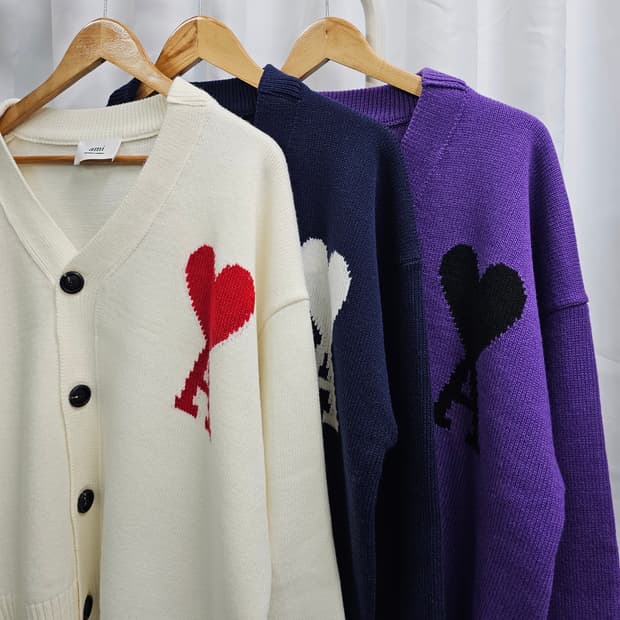 ❤️ [아미 AMI 빅하트 가디건] ❤️