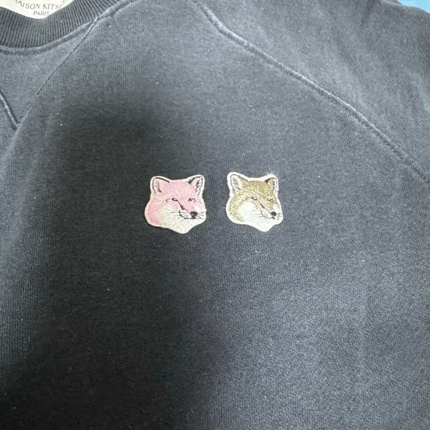 메종키츠네 더블폭스헤드-스몰사이즈