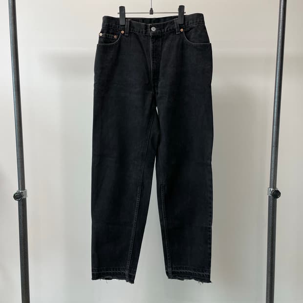 (S) Levis 리바이스550  usa 릴렉스핏 블랙 데님팬츠