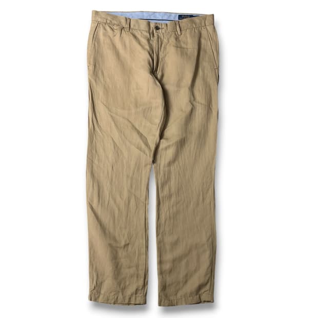 (33) 폴로랄프로렌 연브라운 슬림핏 린넨 팬츠