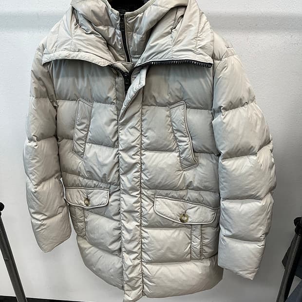 100) 헨리코튼 구스 하프다운