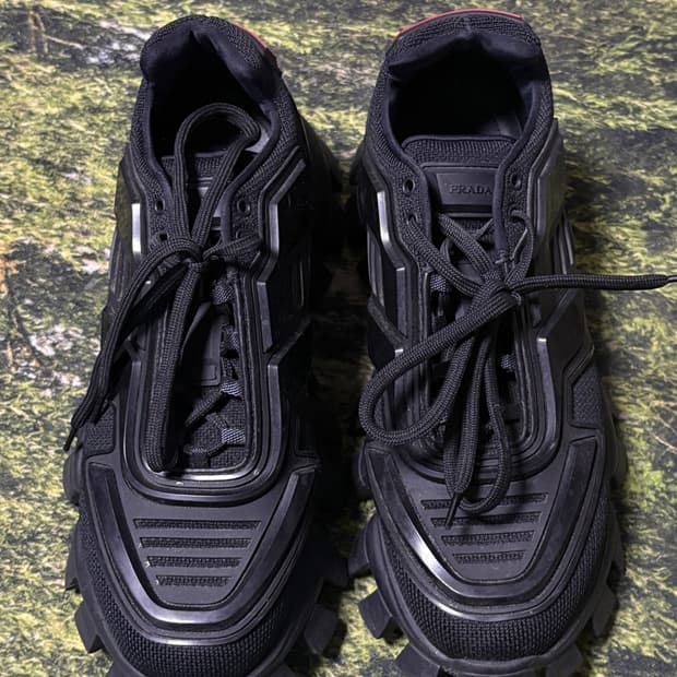 프라다 클라우드버스트 썬더 스니커즈 블랙/255-260사이즈
