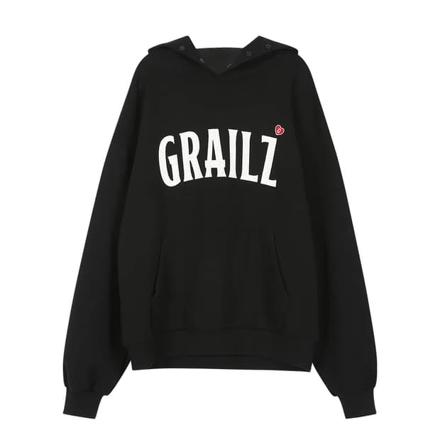 그레일즈 블랙 후드티