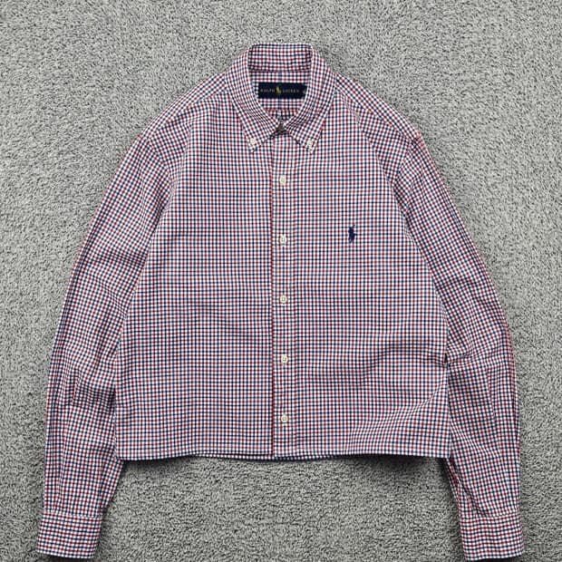 폴로랄프로렌 셔츠 크롭 커스텀 ( S ) / 11715