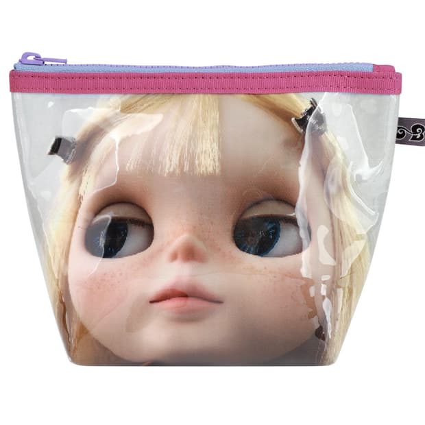 COYSEIO X BLYTHE LAYERED MINI POUCH PINK
