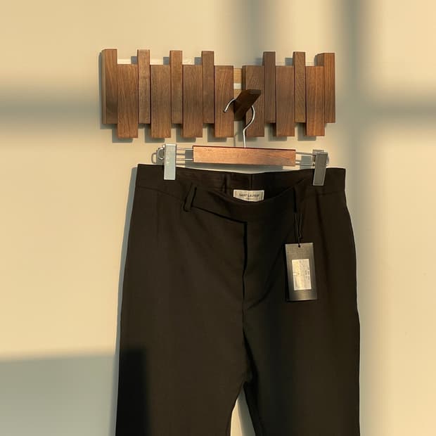 생로랑 유니폼 슬랙스