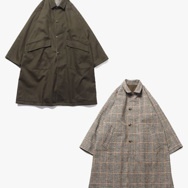 BEAMS HEART - REVERSIBLE COAT