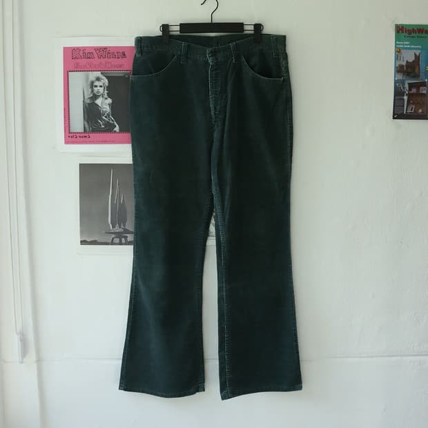 70s 리바이스 646 코듀로이 부츠컷 팬츠